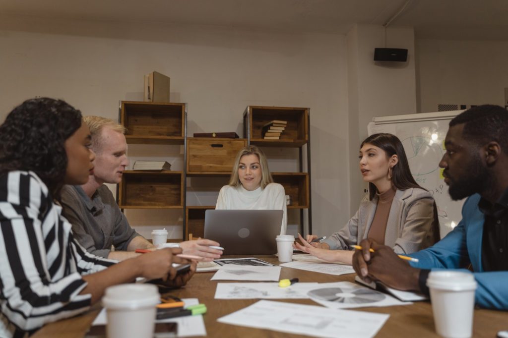 people having a meeting 